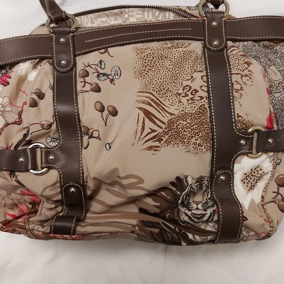 Salvatore Ferragamo Multicolor Jungle Print bag - Picture 3 of 8